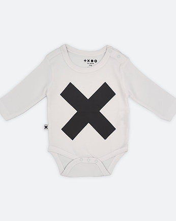 BASIC BABY BODY with X WHITE 0-3 M, OSOBY - Prezent dla 10 latki