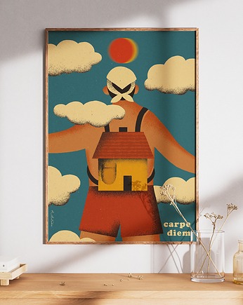 Plakat "Carpe Diem", Agata Małecka