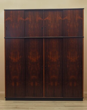 Szafa palisandrowa, duński design, lata 70, produkcja: Dania, Przetwory design
