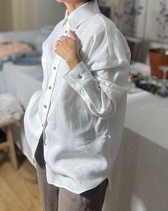 Koszula lniana z kolekcji Day & Night, Nature Bed