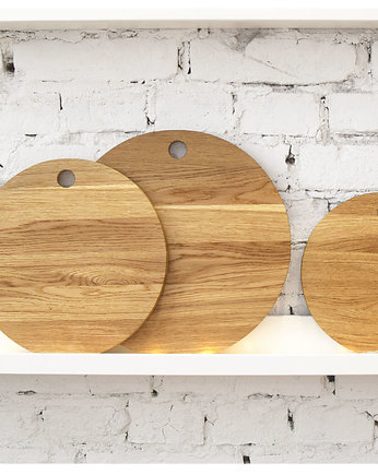 Zestaw desek drewnianych okrągłych S/M/L, Studio Minimal