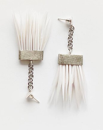 PIÓRKO kolczyki, Katarzyna Kaminska ART