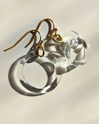 CIRCLE - asymetryczne kolczyki koła, Joanna Muzyka Studio