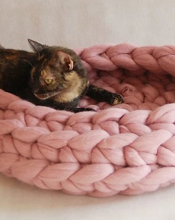 Legowisko dla kota, łóżko dla kota, meble dla kota, kocyk dla kota, Złośliwy Lis