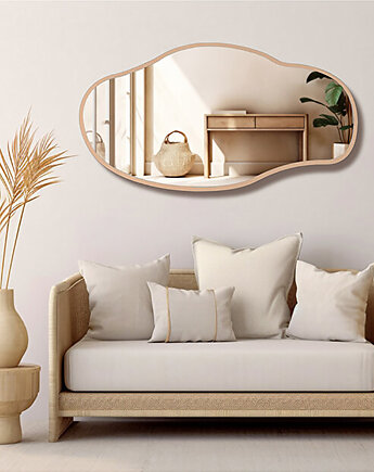 Asymetryczne Lustro Ścienne 40x75 cm, Nilla Home