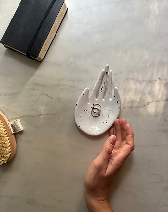 Ceramiczna Łapka Handmade Talerzyk na Biżuterię Dalmatyńczyk, Maison Fragile