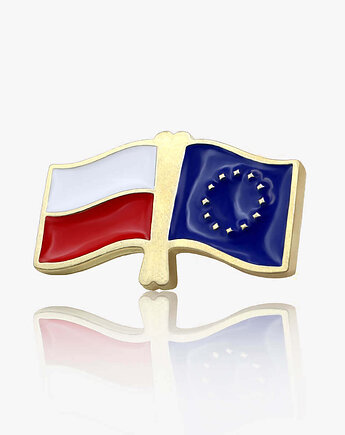 Pins ''Flaga Polski i Unii Europejskiej'', PINSWEAR
