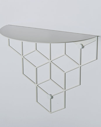 Półka ścienna STIGA PS biała, Polyhedra