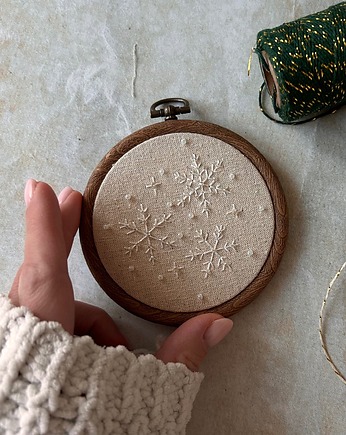 Tamborek bombka Śnieżynki, MomoMabel