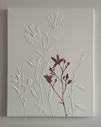 Obraz strukturalny "Burgund", Lekkie Studio