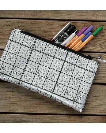 Piórnik / Kosmetyczka - Sudoku, cuba libre