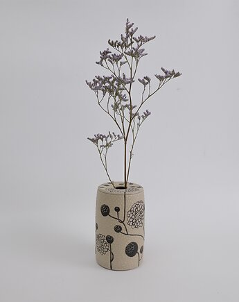 Wazon ceramiczny z przykrywką w borówki 02, Vaczor