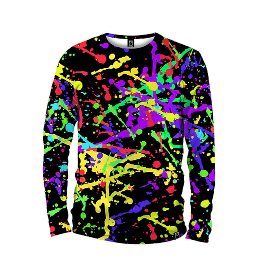 bluzy męskie Koszulka Longsleeve Męska DR.CROW Art