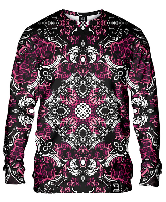 bluzy męskie Bluza Bez Kaptura Męska DR.CROW Hide Rocco