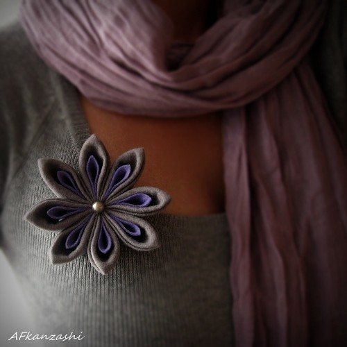 Lekka Szczypta Lawendy AFkanzashi