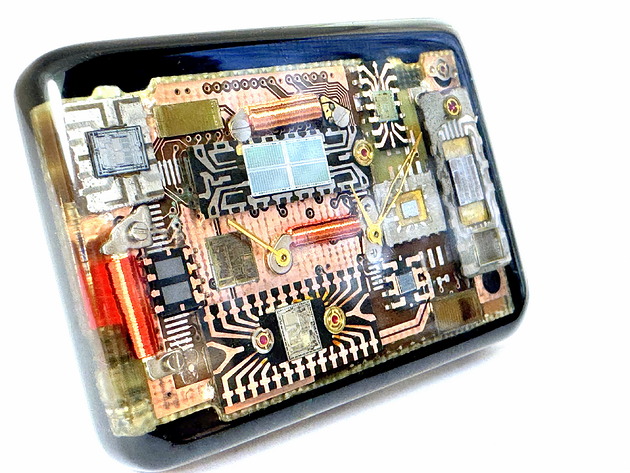 broszki Broszka - Lost In Time VI - 3D - unikat