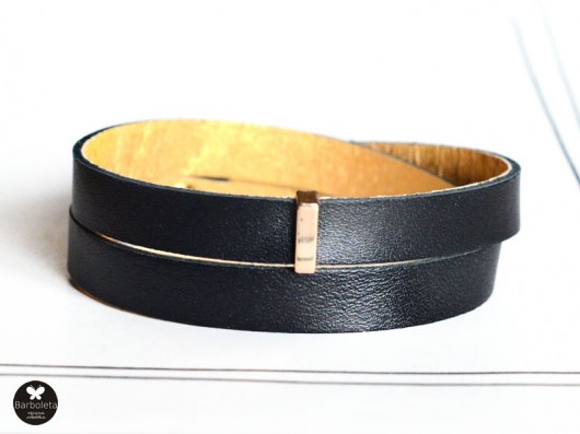 minimal black barboleta