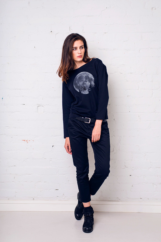 MOON Bluzka Oversize GAU great as You