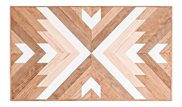 Drewniany obraz mozaika -Boho Bright EcoDechy