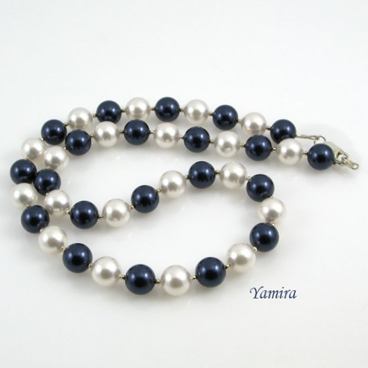 kryształ Swarovski marinero pearls - naszyjnik yamira