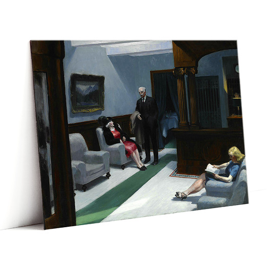magnesy Lobby Hotelowe- E. Hopper - magnes