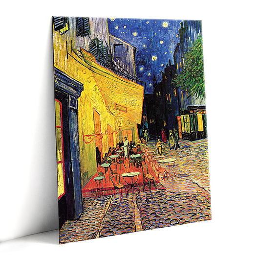 magnesy Taras kawiarni  - Van Gogh - magnes