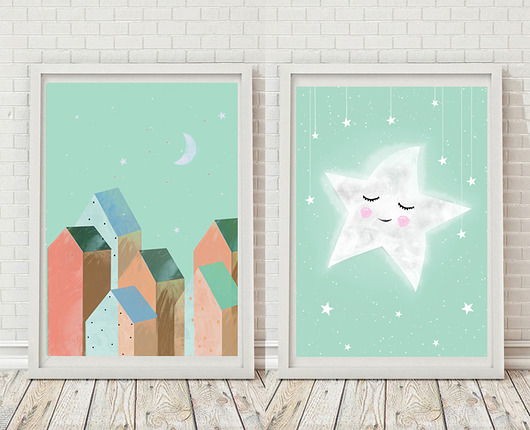 2 ilustracje A4 Anita Tomala