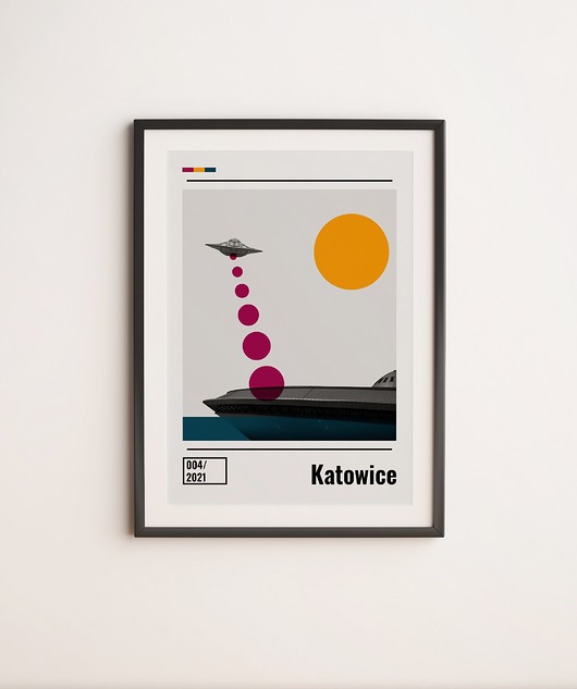 plakaty Plakat Katowice