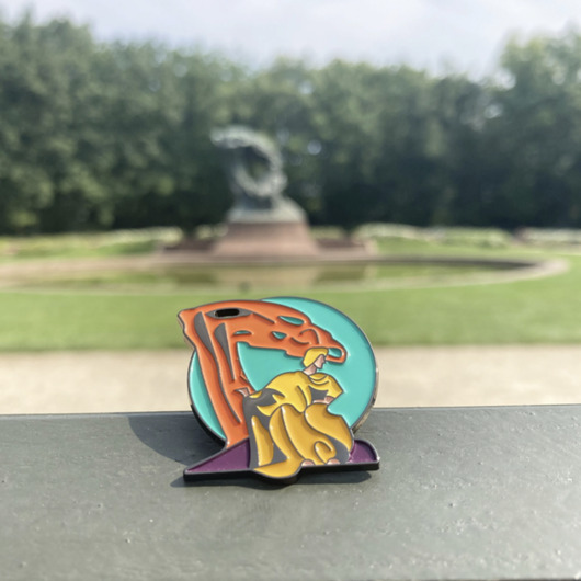 przypinki Pin Warszawa - Chopin