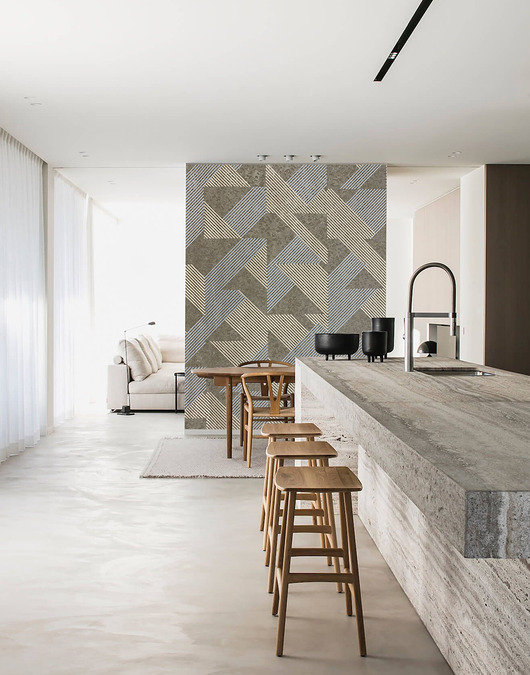 tapety i naklejki ścienne Tapeta geometryczna