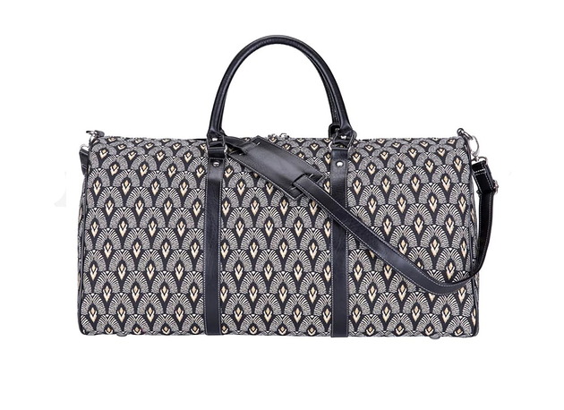 Gobelinowa torba TonSac Art Deco+pasek na ramię Catashka