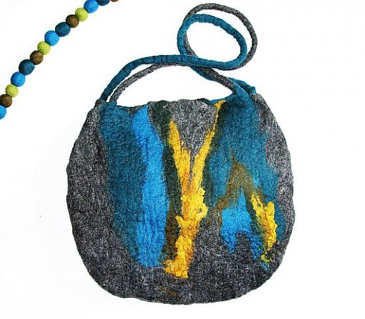 TORBA SZARO-NIEBIESKA personalDESIGN