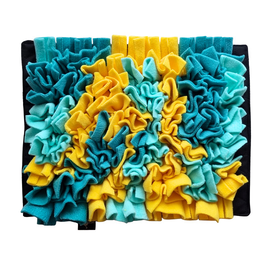 Zabawki dla zwierząt Mata węchowa spowalniająca jedzenie dla psa i kota TROPIKALNY PORANEK