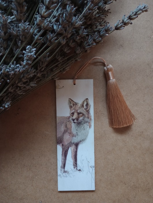 zakładki do książek Zakładka do książki Fox