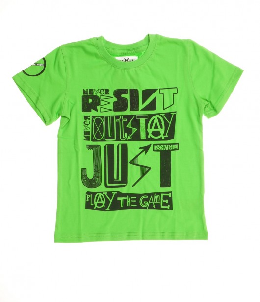 T-Shirt NEVER RESIST Zombie Dash