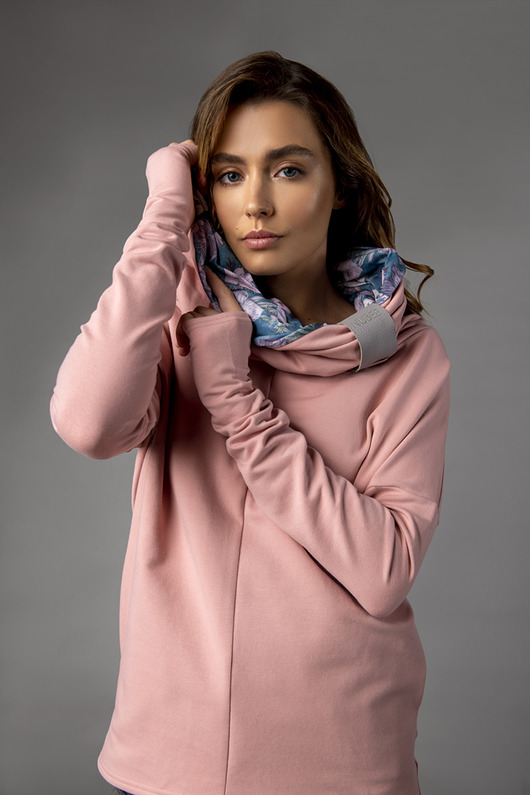 Bluza z kominem z dzianiny Nublouse Nubee