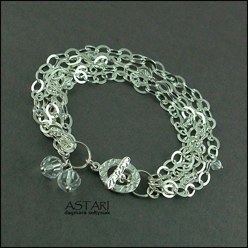 kryształ SWAROVSKI I ŁAŃCUSZKI - CRYSTAL Astari