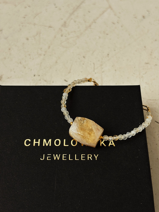 bransoletki z kamieni naturalnych Bransoletka Cytryn