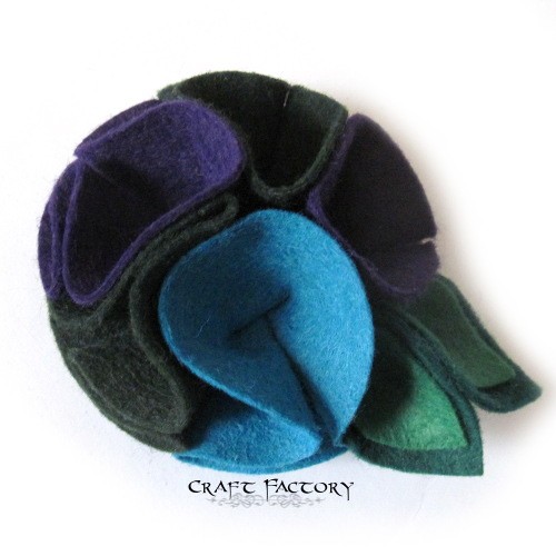 Forest Rose - broszka Craft Factory