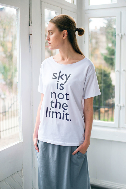 SKY Oversize t-shirt GAU great as You
