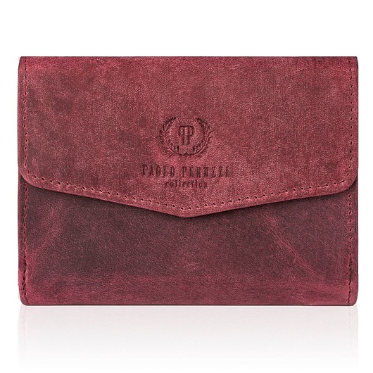 portfele damskie PORTFEL DAMSKI VINTAGE SKÓRA PAOLO PERUZZI T-35-CHR