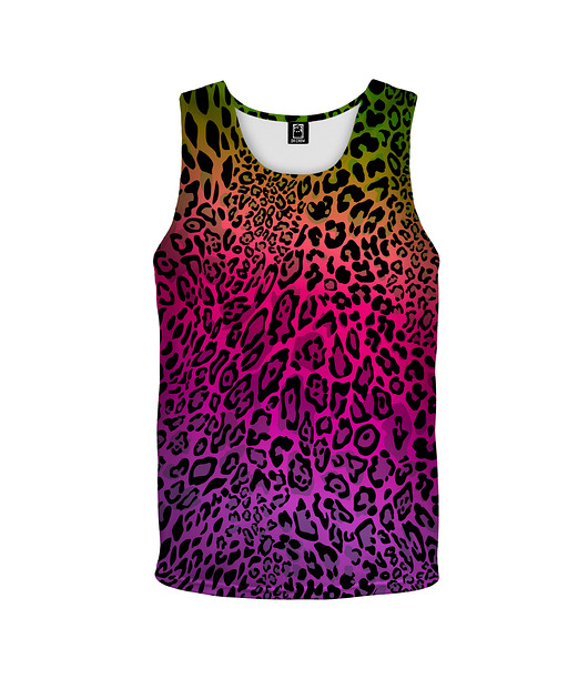 t-shirty dla dziewczynki Bokserka Top Girl DR.CROW Multicolor Leopard