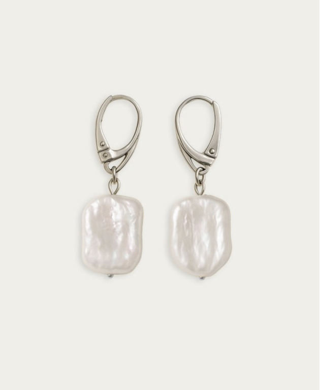 kolczyki srebrne Kolczyki srebrne z perłami barokowymi