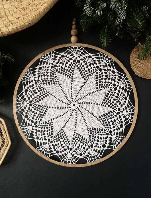 łapacze snów Łapacz snów dekoracja ścienna koronkowa