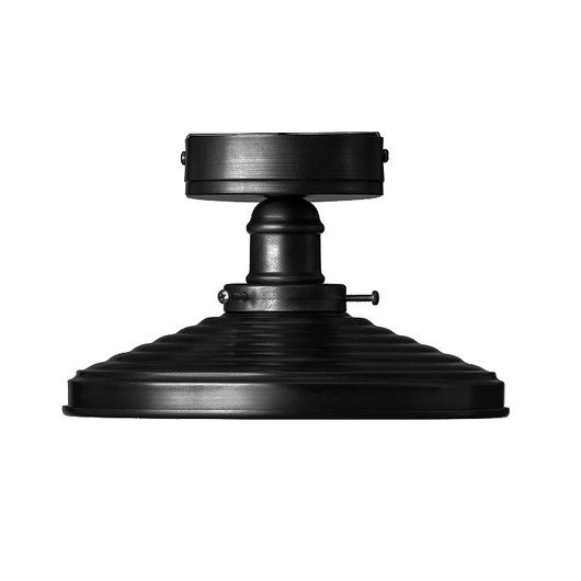 plafony Plafon industrialny czarny, stalowy 16,5x25,5 cm