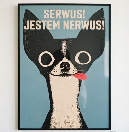 plakaty Plakat 30x40 serwus jestem nerwus