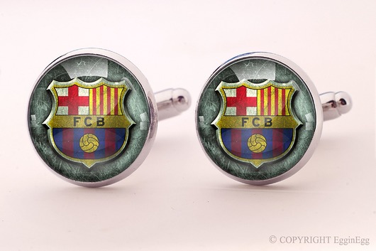 FC Barcelona - spinki do mankietów EgginEgg Men