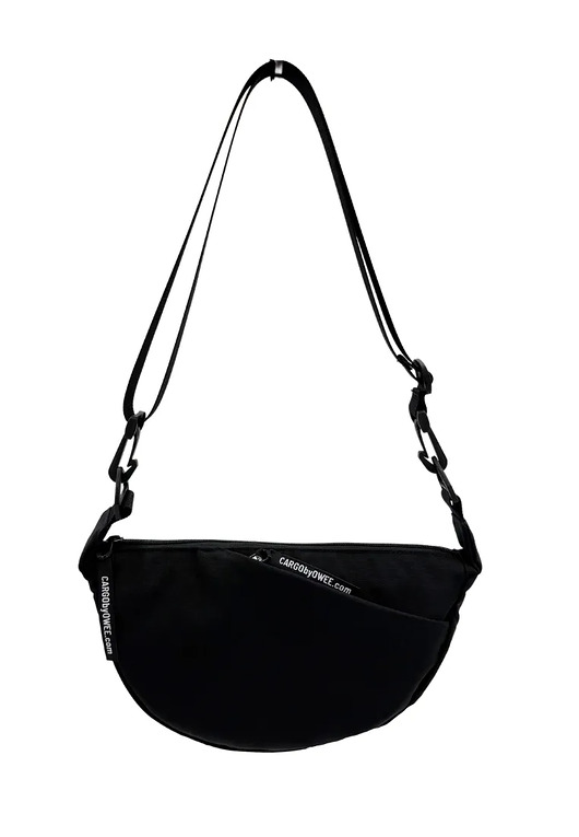 torby na ramię Torba Half Moon black SMALL