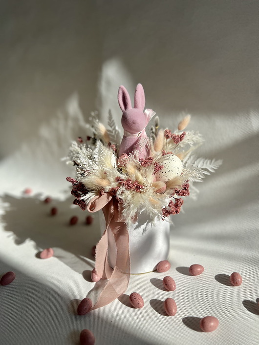 ozdoby wielkanocne Flowerbox wielkanocny "Fragola"