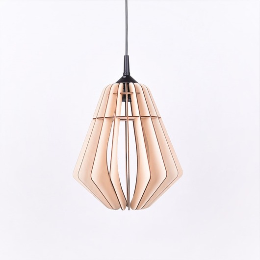 lampy wiszące Lampa sufitowa drewno LED skandynawska wisząca